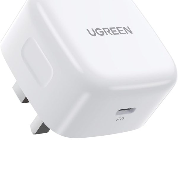 يوجرين شاحن ايفون 14 برو PD20W شاحن قابس جداري سريع USB C سريع الشحن من النوع C شاحن التوصيل العالمي محول السفر USB-C التوصيل متوافق مع iPhone 14 Pro Max / 14 Pro / 14 Plus / 14/13/12/11 وإلخ