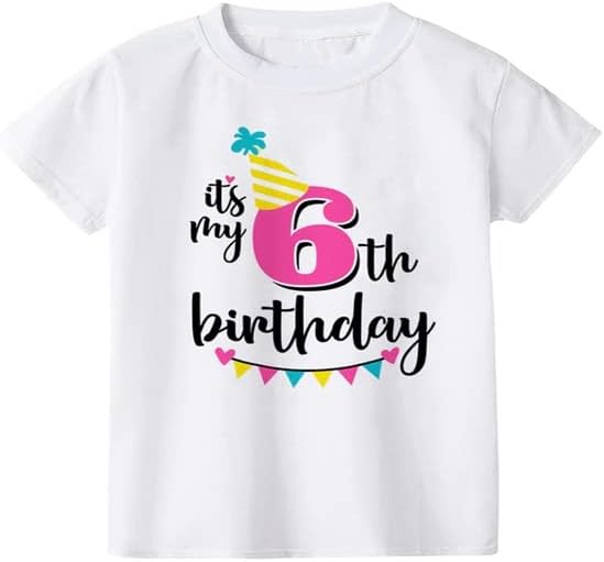 Araishi Its My Birthday Girls Party Dress Costume Tshirts Collection