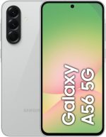 سامسونج هاتف ذكي جالكسي ايه 56 الجيل الخامس 5G، ذاكرة تخزين 256GB، ذاكرة RAM 12GB، رمادي فاتح، 6 تحديثات لنظام التشغيل، شاشة كبيرة، عمر بطارية طويل (اصدار الامارات) [حصري من امازون]