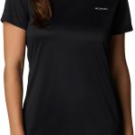 كولومبيا قميص برقبة دائرية ضيقة كولومبيا Hike باكمام قصيرة للنساء