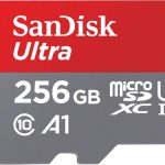 سانديسك بطاقة مايكرو اس دي الترا UHS I 256GB 150MB/s R، للهواتف الذكية، ضمان 10 سنوات - SDSQUAC-256G-GN6MN