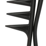 انسيلف مشط شعر للسيدات من قطعة واحدة لتصفيف الشعر المموج الطويل المجعد للعناية بالشعر وفك تشابك الشعر واسنانه، اداة تصفيف الشعر