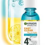 سيروم فاست كلير بوستر سكين اكتيف للوجه من غارنييه معزز بحمض الساليسيليك للبشرة المعرضة لحب الشباب، 30 مل