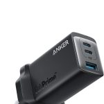 قابس USB C، شاحن انكر USB C، شاحن انكر 735 جان برايم 65 واط، شاحن حائط سريع 3 منافذ PPS لماك بوك برو/اير، ايباد برو، جالكسي S22/S21، ديل XPS 13، نوت 20/10+، ايفون 13/برو، والمزيد