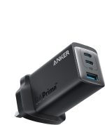 قابس USB C، شاحن انكر USB C، شاحن انكر 735 جان برايم 65 واط، شاحن حائط سريع 3 منافذ PPS لماك بوك برو/اير، ايباد برو، جالكسي S22/S21، ديل XPS 13، نوت 20/10+، ايفون 13/برو، والمزيد
