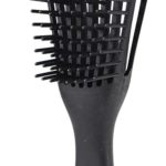 اودي فرشاة فك تشابك الشعر، فرشاة طبيعية لفك تشابك الشعر الرطب للشعر المجعد الغريب، متنوعة