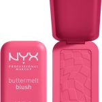 احمر خدود باترميلت من ان واي اكس بروفيشنال ميك اب، بودرة بلش تدوم حتى 12 ساعة، مقاومة للبهتان والانتقال، للحصول على بوتا