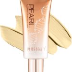 سويس بيوتي كريم اساس لؤلؤي مضيء للوجه، ذهبي بينك، 35 غرام - لتفتيح البشرة، يجعل البشرة مشرقة ومشرقة، يعزز الوجه، كريم اساس الوجه، كريم اساس مكياج