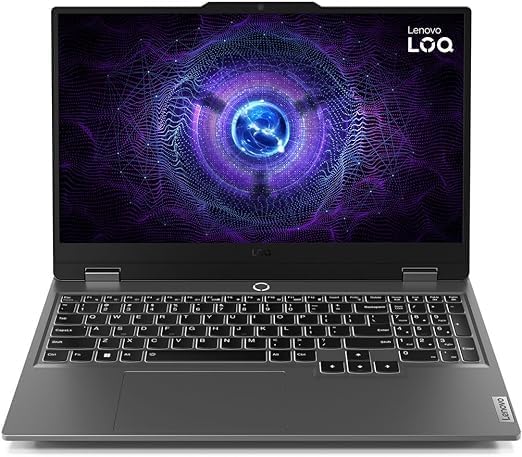 لينوفو لابتوب العاب لوك 15IRX9، انتل كور i7-13650HX، ذاكرة RAM 24GB، SSD 512GB، انفيديا RTX 3050 6GB، شاشة 15.6 انش FHD 144Hz، ويندوز 11 برو، رمادي لونا، كيبورد باضاءة خلفية انجليزي-عربي