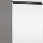 كروم ثلاجة بباب مزدوج يثبت على الجزء العلوي بسعة 365 لتر، فريزر اذابة الثلج التلقائي، تجميد سريع، طاقة A+، حجم وافر مع سعة قصوى، فضي، ضمان ضاغط 10 سنوات - KR-REF 365TS