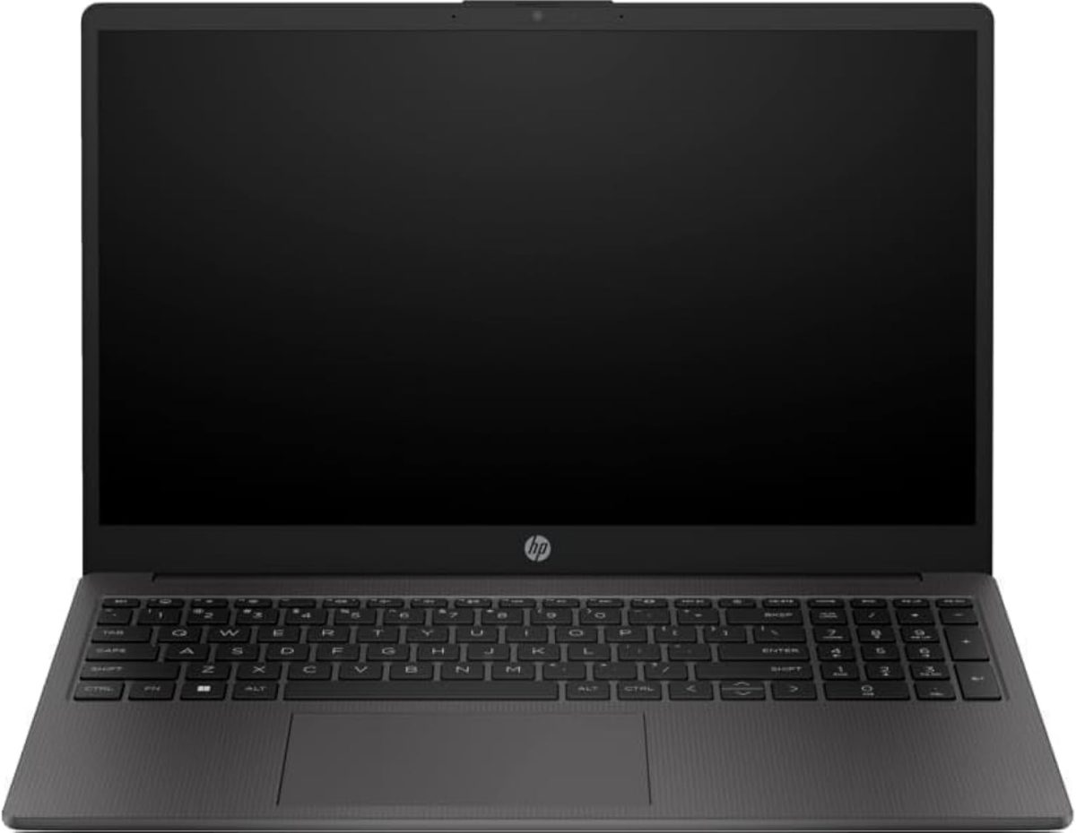 HP لابتوب 250 G10 بشاشة 15.6 انش HD ومعالج انتل كور i3-1315U الجيل 13 وذاكرة RAM DDR4 8GB وSSD 256GB وبطاقة رسومات انتل UHD، رمادي، كيبورد انجليزي-عربي، ويندوز 11 برو