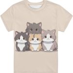 شويبوب تي شيرتات للاطفال الاولاد مقاس 3-16 للبنات باكمام قصيرة ملابس رياضية اكتيف