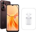 فيفو Y28s بني موكا - 8GB + 8GB RAM | تخزين 256GB | شاشة 6.55 انش HD | كاميرا 50MP | بطارية 5000mAh | مقاومة للماء والغبار IP64 | سماعات اذن | ضمان 24 شهر