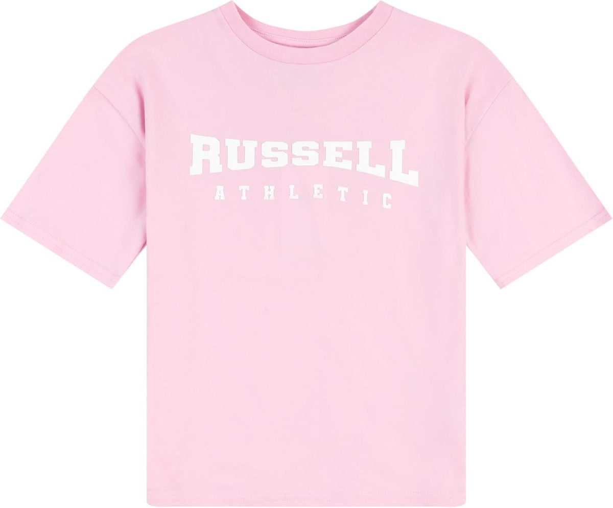 Russell Athletic Girls RSL5003B77 Oversize T-Shirt 9-10Y Multi