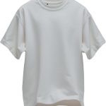 تي شيرت ثقيل كبير الحجم للجنسين من قطونيا، تي شيرت باكمام قصيرة ورقبة دائرية ضيقة، قطن مضغوط 100% (220 غرام لكل متر مربع)