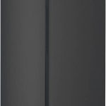 ثلاجة باناسونيك 734 لتر جنبًا إلى جنب، عاكس، تبريد محيطي، اسود مات - NR-BS734MS، ضمان ضاغط لمدة 10 سنوات