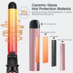 ⁦Oxsaytee Automatic Hair Curler 28mm Auto Curling Iron Large Waves Flat Iron for Hair with Adjustable Temp Advanced Ceramics Heating System Fast Heating for Hair Styling Long Hair Short Hair⁩ - الصورة ⁦5⁩