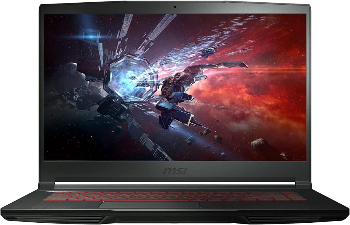 MSI لابتوب العاب GF63 رفيع 15.6 انش FHD جيل 10 انتل رباعي النواة i5-10300H حتى 4.5GHz (افضل من i7-7920HQ)، انفيديا GTX 1650 ماكس كيو، 16GB DDR4، 512GB NVMe SSD، ايثرنت، واي فاي 6، HDMI، USB-A&C،