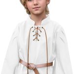 keland Medieval Shirt Children's Renaissance Shirt Boys Medieval Shirt Scottish Jacobin Top