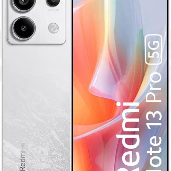 شاومي جوال ريدمي نوت 13 برو 5G الذكي 6.66 انش MIUI 14 سناب دراغون 7s الجيل الثاني ثماني النواة 4 نانومتر حتى 2.4GHz (ذاكرة RAM 12GB + ذاكرة روم 512GB، ابيض اركتيك)