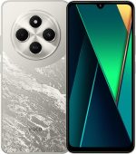 موبايل Xiaomi POCO c75، ذهبي (8 جيجا رام + 256 جيجا) معالج Mediatek Helio G81 ثماني النواة شاشة 6.88 120 هرتز كاميرا مزدوجة AI 50 ميجا بكسل + كاميرا أمامية 13 ميجا بكسل