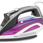 مكواة بخار رقمية 2800 واط من بلاك اند ديكر، متعددة الالوان، X2250-B5 كفالة لمدة عام واحد على الاقل من الشركة المصنعة