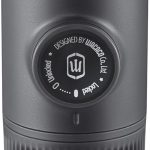 واكو ماكينة تحضير الاسبريسو المحمولة من نانوبريسو، نسخة مطورة من ميني بريسو، ماكينة تحضير القهوة اليدوية بضغط 18 بار، ادوات السفر، تعمل يدويا، متوافقة مع القهوة المطحونة، مثالية للتخييم