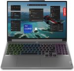 لينوفو لابتوب ليجن 5 16IRX9 بشريحة الذكاء الاصطناعي، شاشة 16 انش 2K 100% sRGB 165Hz، كور i7-13650HX، ذاكرة RAM 16GB، 512GB SSD، RTX 4060 8GB GDDR6، RGB انجليزي عربي ويندوز 11، رمادي لونا [83DG00CVAX]