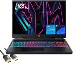 ايسر لابتوب العاب بريداتور هيليوس نيو 16، 16 انش WUXGA 165Hz، انتل كور i5-13500HX، جيفورس RTX 4050، 64GB DDR5، 2TB PCIe 4.0، كيبورد RGB 4 مناطق، واي فاي 6، TB 4، RJ45، كاميرا ويب، PDG HDMI، ويندوز 11
