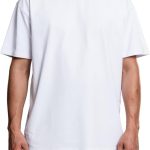 اوربان كلاسيكس تي شيرت بيسيك للرجال بقصة واسعة واكمام قصيرة ورقبة دائرية ضيقة مصنوع من قطن جيرسي 100%