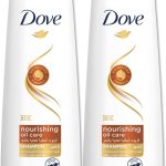 دوف شامبو وبلسم للشعر المجعد والجاف، العناية بالزيت المغذي 400 مل 2 قطعة