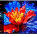 TCL تلفزيون 65 بوصة QLED 65P8K، HDR10+، تلفزيون جوجل، دولبي فيجن اتموس، معالج AiPQ، 144Hz، نظام اونكيو 2.1 هاي فاي، دولبي فيجن HDR، هيكل نحيف ويوني- 65P8K (موديل 2025)