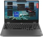 كمبيوتر محمول للألعاب Lenovo LOQ 15IRX9، شاشة FHD 144 هرتز، Intel Core i7-13650HX، ذاكرة وصول عشوائي 16، SSD 512 جيجابايت، RTX 3050 6GB GDDR6، Windows 11، RGB ، لون رمادي - [83DV0008AX]