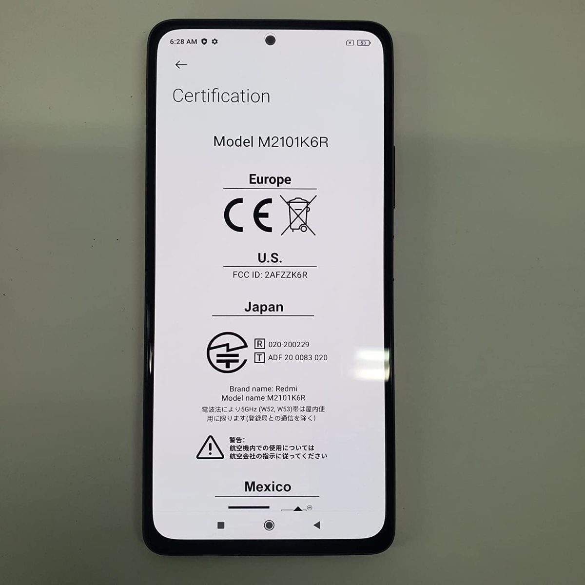 ⁦جوال ريدمي نوت 10 برو (لون بنفسجي، ذاكرة RAM 8GB وتخزين 128GB) - شاشة سوبر AMOLED بتردد 120 هرتز | كاميرا 108ميجابكسل بعدسة ماكرو 5 ميجابكسل - نسخة عالمية⁩ - الصورة ⁦2⁩