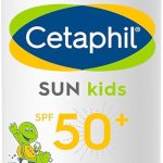لوشن ليبوسومال للاطفال من سيتافيل صن بعامل حماية من الشمس 50+، مرطب للوجه والجسم للبشرة الحساسة، حماية عالية جدا ومقاوم للماء، غير معطر، 150 مل