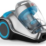 مكنسة كهربائية هوفر باور 7 بدون كيس مع فلتر هيبا، اداء قوي بقدرة 2400 واط للمنزل والمكتب، سعة كبيرة 4 لتر، ازرق-فضي - HC84-P7A-ME