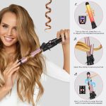 ⁦Oxsaytee Automatic Hair Curler 28mm Auto Curling Iron Large Waves Flat Iron for Hair with Adjustable Temp Advanced Ceramics Heating System Fast Heating for Hair Styling Long Hair Short Hair⁩ - الصورة ⁦6⁩