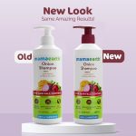 ⁦Mamaearth Onion Shampoo for Hair Growth & Hair Fall Control with Onion Oil & Plant Keratin 4ml⁩ - الصورة ⁦3⁩