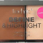 تكنيك مجموعة كونتور ثنائية من ديفاين اند هايلايت بودرة تسمير وهايلايتر 0.11 اونصة - كراميل