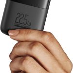 اي ان اي يو باور بانك، شاحن محمول صغير 22.5 واط USB C 10000mAh، حزمة بطارية شحن سريع PD3.0 QC4.0، شاحن جوال 3 مخارج لايفون 16 15 14 13 12 11 8 X برو ماكس سامسونج S22 جوجل ايربودز ايباد