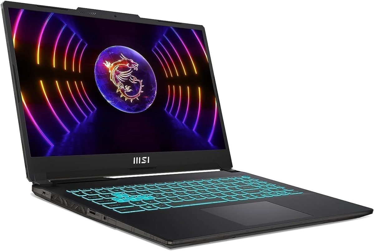 MSI لابتوب العاب سايبورغ 15 - 15.6FHD 144Hz، انتل كور i7-13620H، جيفورس RTX 3050 6GB، 1TB NVMe SSD، ويندوز 11، ماوس لاسلكي ستيك اسود (انفيديا جيفورس RTX3050 6GB | 1TB | 32GB RAM | ويندوز 11 هوم)