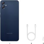 ⁦سامسونج جوال جالكسي F05 (ازرق توايلايت، ذاكرة تخزين 64GB، ذاكرة RAM 4GB) | ميديا تيك هيليو G85 | كاميرا مزدوجة 50MP | كاميرا امامية 8MP | بطارية 5000mAh | شحن سريع 25 واط | شاشة 90Hz | شريحتين اتصال⁩ - الصورة ⁦8⁩