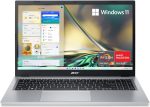 ايسر لابتوب اسباير 3 A315-24P-R7VH رفيع بشاشة 15.6 انش FHD IPS ومعالج AMD رايزن 3 7320U رباعي النواة وبطاقة رسومات AMD راديون وLPDDR5 8GB وذاكرة مستديمة SSD 128GB وواي فاي 6 وويندوز 11 هوم في وضع S