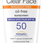 Neutrogena Clear Face Liquid Lotion Sunscreen for Acne-Prone Skin, Broad Spectrum SPF 50 UVA/UVB Protection, Oil-, Fragrance- & Oxybenzone-Free Facial Sunscreen, Non-Comedogenic, 3 fl. oz