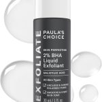 مقشر سائل لحمض الساليسيليك سكين بيرفكتنغ 2% BHA من باولاز تشويس للرؤوس السوداء والمسام الكبيرة. Travel Size