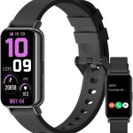 ساعة ذكية للرجال من بيجي (الرد / اجراء المكالمات) شاشة HD 1.45 انش، اكثر من 120 وضع رياضي، ساعة لياقة بدنية مقاومة للماء IP68، مع مراقبة معدل ضربات القلب/معدل ضربات القلب/النوم، ساعة ذكية متوافقة مع