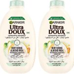 شامبو الترا دو بحليب اللوز من غارنييه، 2 × 400 مل - عبوة من قطعتين