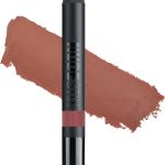 نودزستيكس احمر شفاه مات مكثف + قلم خدود، احمر شفاه + قلم تحديد شفاه + احمر خدود ملون، مكياج متعدد الاستخدامات للون يدوم طويلا، تغطية سلسة، اللون: بيوريتي