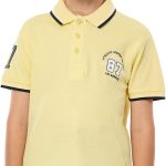 ار اند بي تيشرت بولو مطبوع باكمام قصيرة للاولاد 125-0145KB285-4