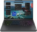 لينوفو لابتوب العاب ليجن برو 5 16IRX9 بشريحة LA1 بالذكاء الاصطناعي، شاشة 16 انش 2.5K 240Hz، انتل i7-14650HX، 32GB RAM، 1TB SSD، RTX 4060 8GB، كيبورد انجليزي-عربي، ويندوز 11، رمادي اونيكس -